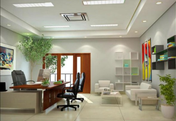 Desain Inaterior Kantor Travel