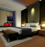 Desain interior kamar tidur minimalis