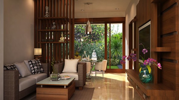 Desain interior rumah minimalis type 36