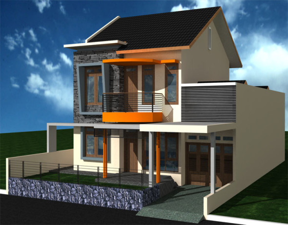 Desain interior rumah modern