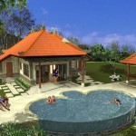 Desain Villa Sederhana modern