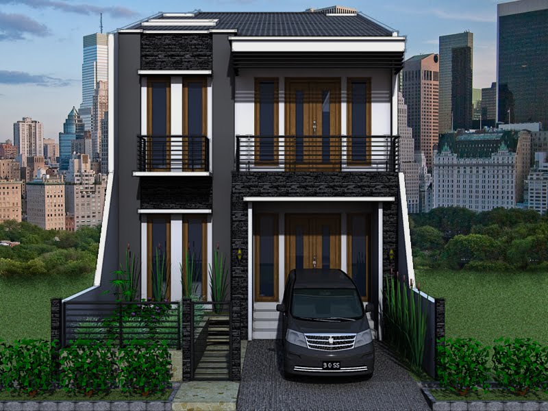 Desain Rumah Minimalis 2 Lantai