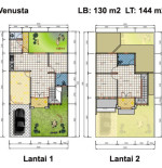 Denah Rumah Minimalis 2 Lantai Terbaru