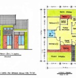 Denah rumah minimalis 3 kamar tidur 1 lantai