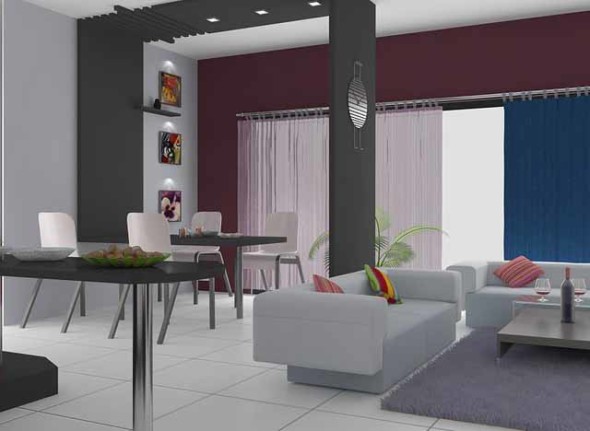 Desain apartemen kecil