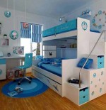 Desain interior kamar tidur anak