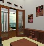 Desain interior ruang tamu minimalis