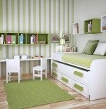 Desain kamar tidur anak perempuan modern