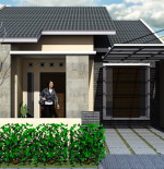 Desain kanopi rumah minimalis