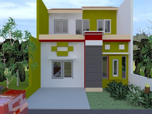 Desain teras rumah minimalis terbaru 590x442 Berbagai Hal Penting untuk Desain Teras Rumah Minimalis