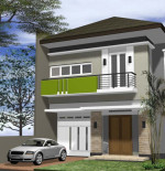 contoh desain rumah 2 lantai