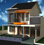 desain rumah 2 lantai minimalis