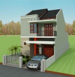 desain rumah 2 lantai tanah 90