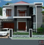 desain rumah 2 lantai type 70