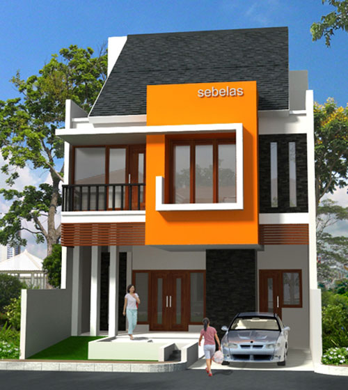 desain rumah minimalis 2 lantai type 36