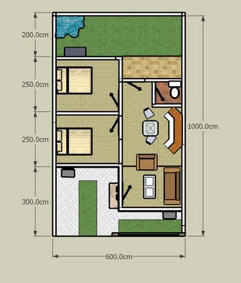 gambar dan denah rumah minimalis