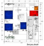 gambar denah rumah minimalis modern