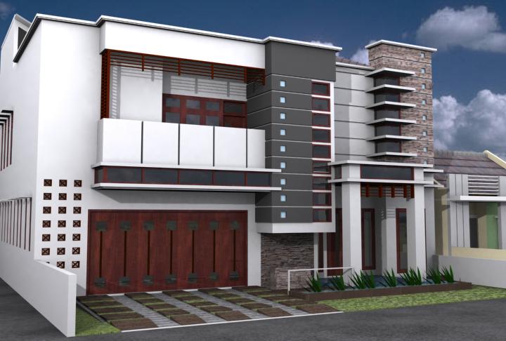 desain atap rumah minimalis modern