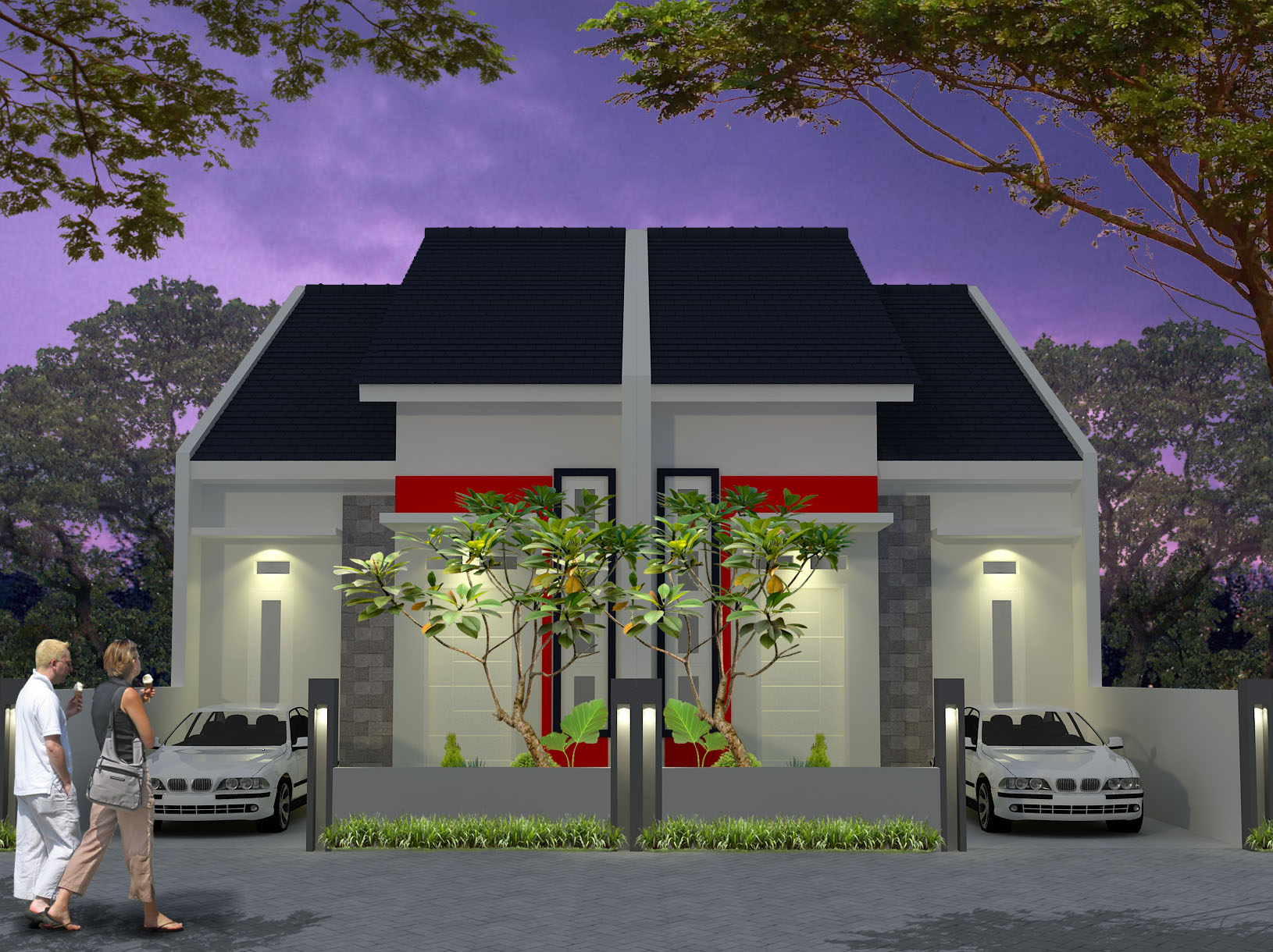 desain dapur rumah minimalis type 45