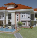 gambar desain rumah mewah